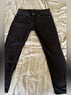 Levi’s Mens Classic Black Skinny Jeans